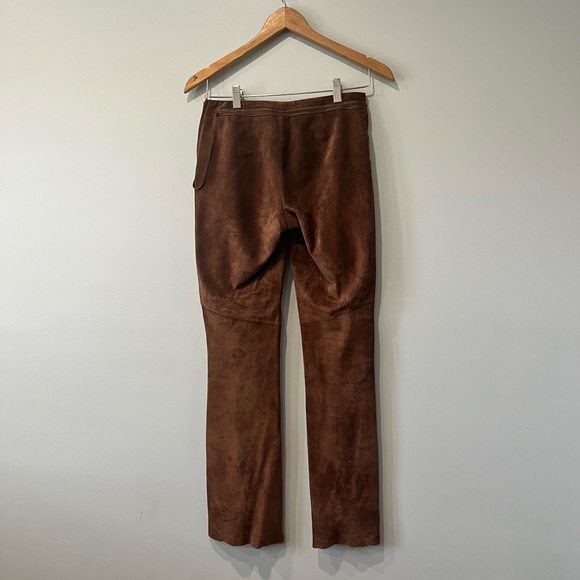 Brown Suede Pants by Danier, Size 2 - Picture 4 of 6